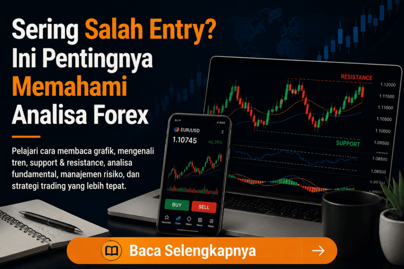 Sering Salah Entry? Ini Pentingnya Memahami Analisa Forex