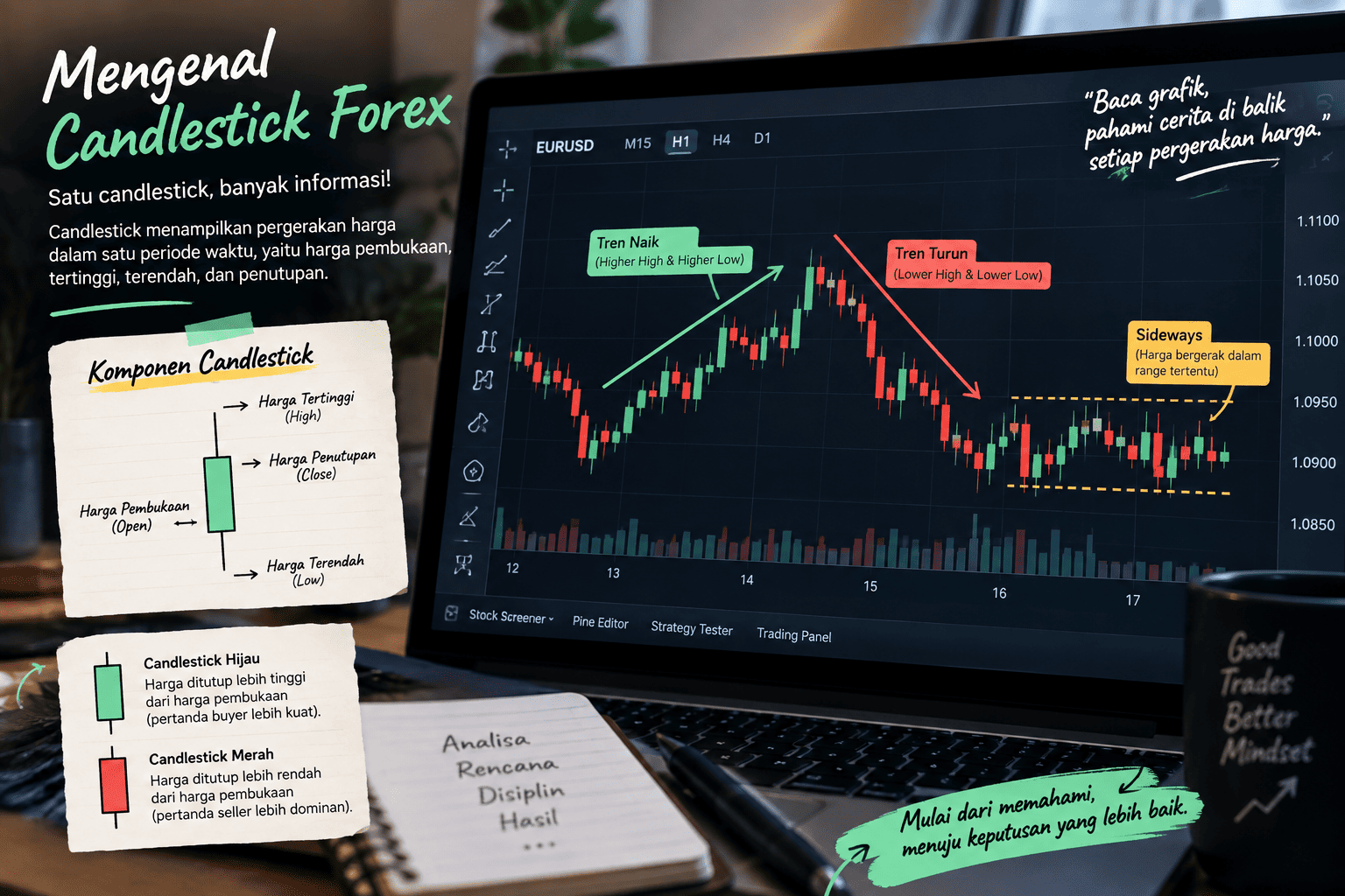 Takut Salah Baca? Belajar Teknikal Analisis Forex untuk Pemula