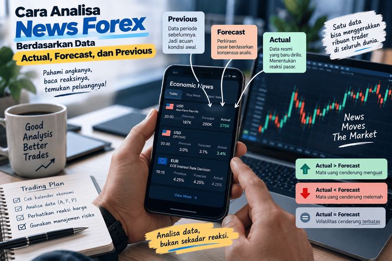 Rilis Berita Bikin Bingung? Kuasai Cara Analisa News Forex