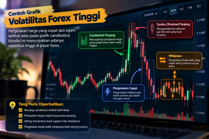 Waspada Volatilitas Forex Tinggi: Peluang Emas atau Jebakan Rugi bagi Trader?