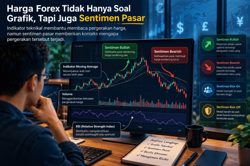 Mengapa Sinyal Teknikal Sering Terkecoh? Kenali Peran Penting Indikator Sentimen Pasar Forex 