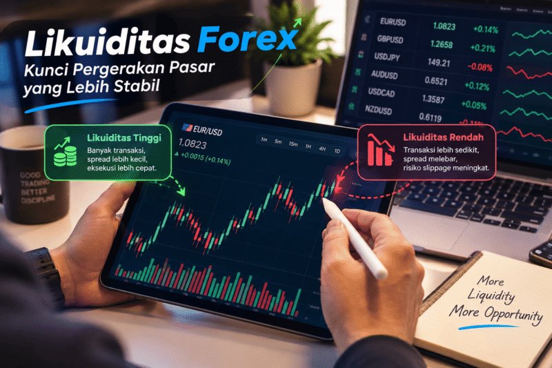Harga Melompat? Kenali Likuiditas Forex Sebelum Salah Entry Lagi 