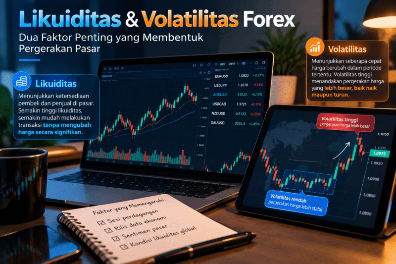 Pahami hubungan likuiditas dan volatilitas forex agar terhindar dari jebakan pasar