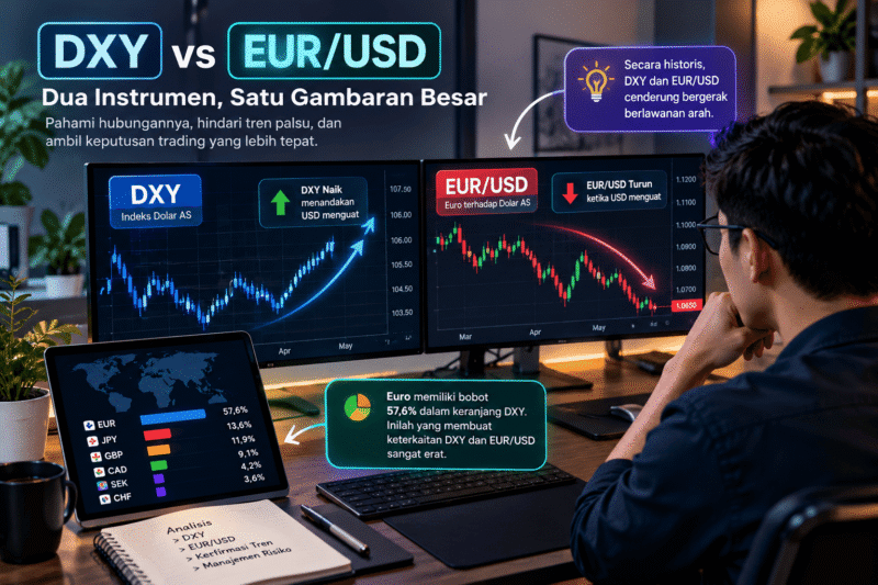 Sering Terjebak Tren Palsu? Kenali Pengaruh DXY terhadap EUR/USD Sekarang Juga 