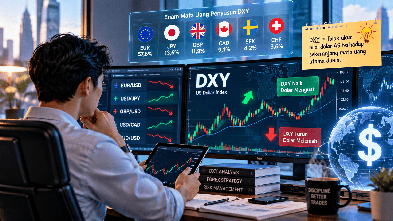 Sering Terjebak Sinyal Palsu? Pahami Apa Itu DXY dalam Forex untuk Membaca Arah Pasar